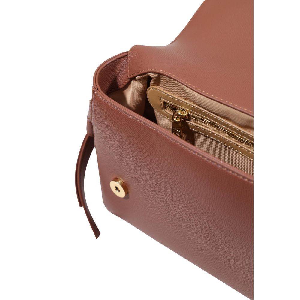 Love Moschino Brown Polyethylene Handbag - Image 5