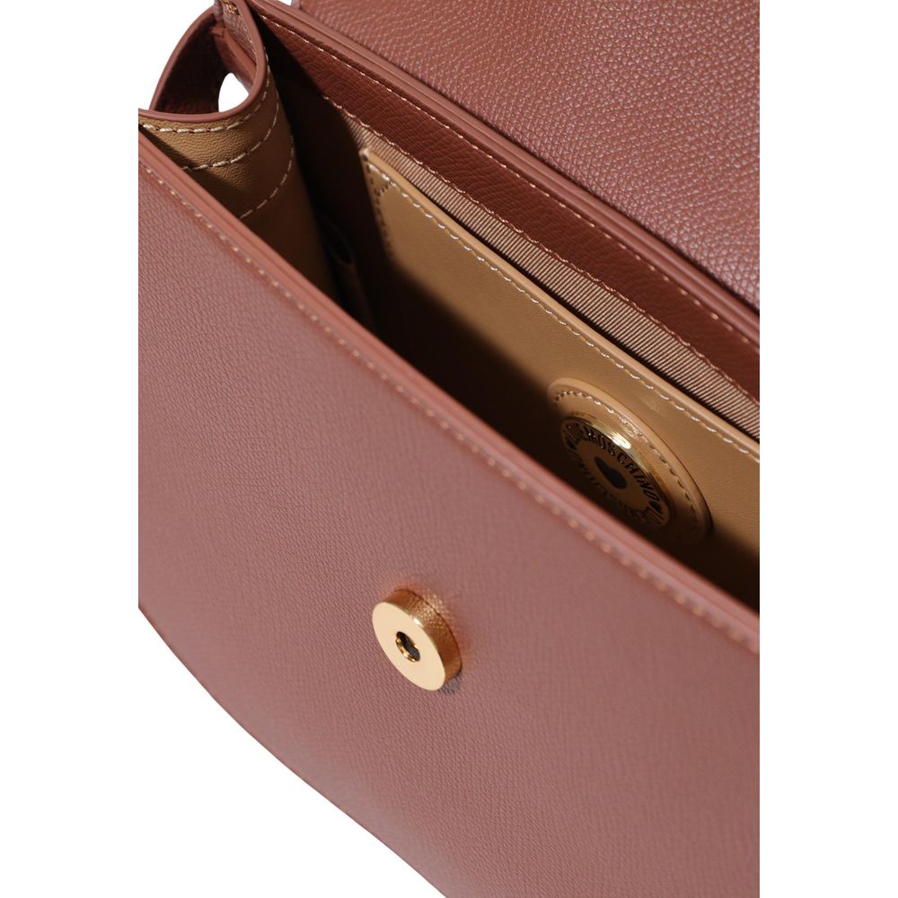 Love Moschino Brown Polyethylene Handbag - Image 5