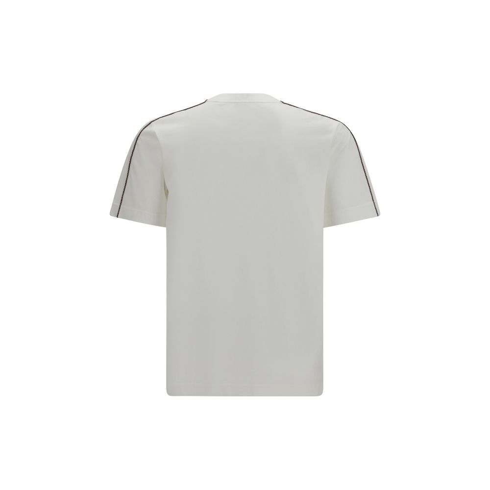 Burberry White Cotton T-Shirt - Image 2
