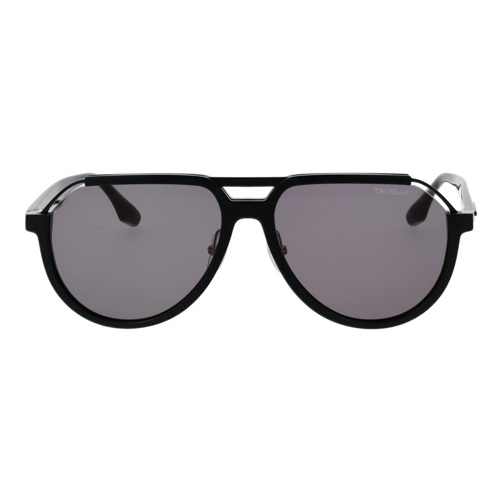 Trussardi Black Acetate Sunglasses - Image 2