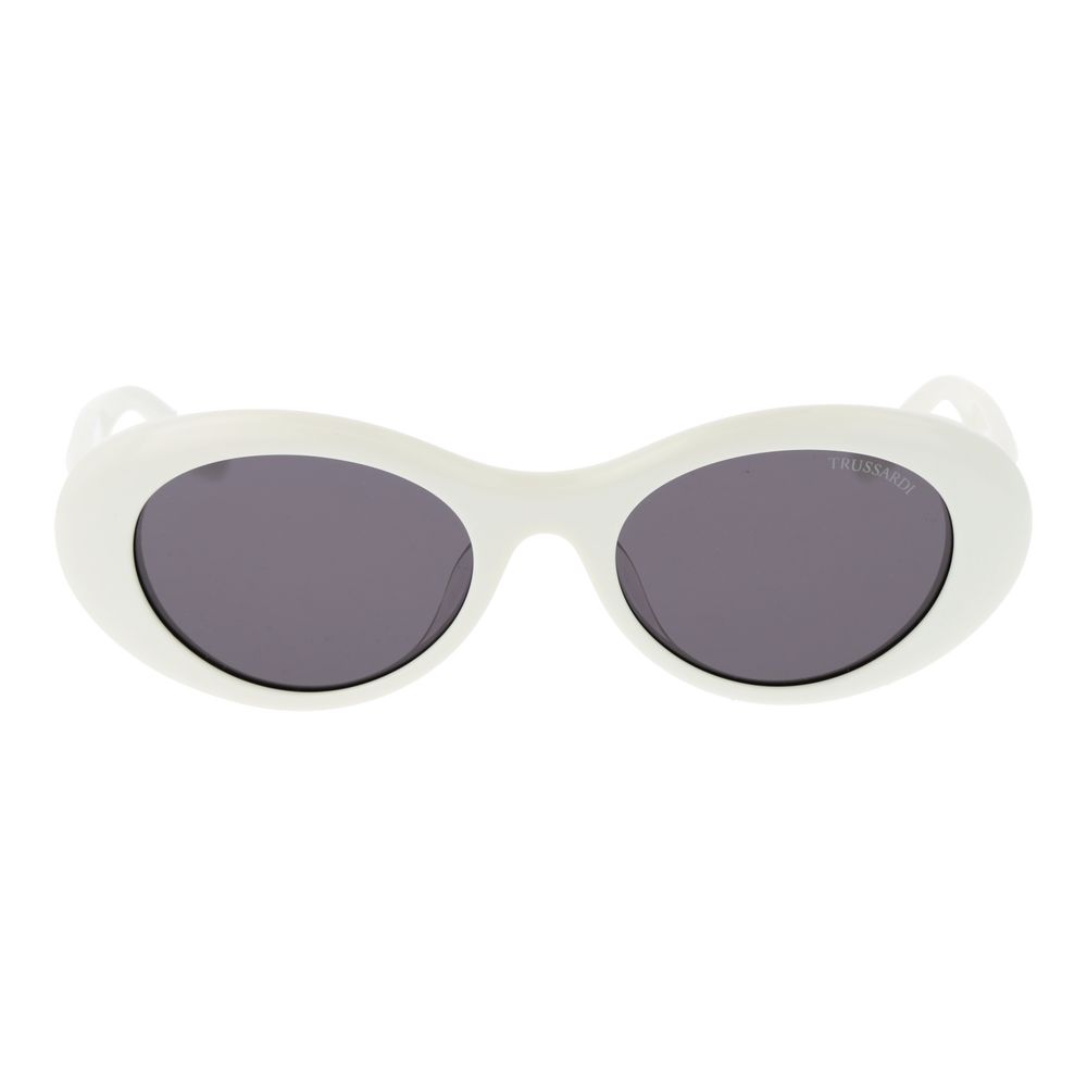 Trussardi White Acetate Sunglasses - Image 2