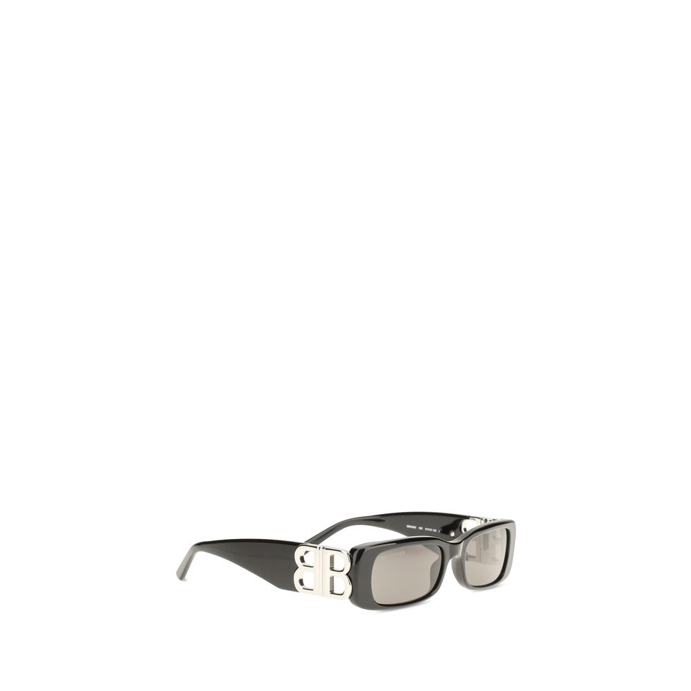 Balenciaga Black Acetate Sunglasses - Image 2
