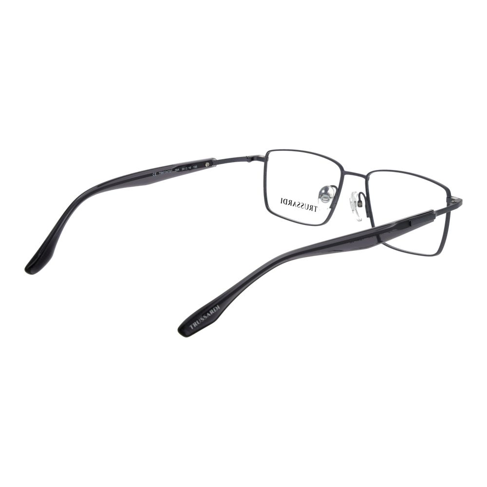 Trussardi Gray Stainless Steel Glasses (Frames) - Image 3