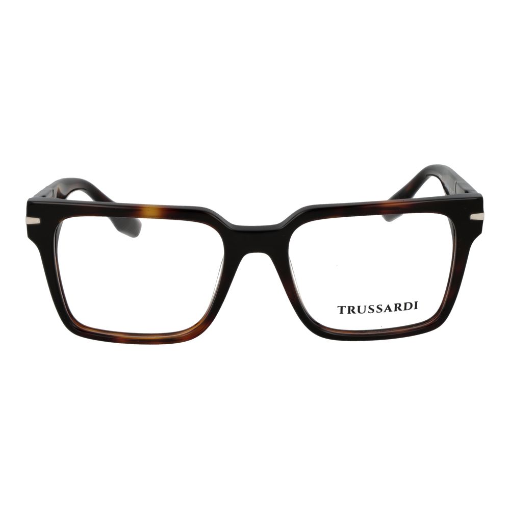 Trussardi Brown Acetate Glasses (Frames) - Image 2