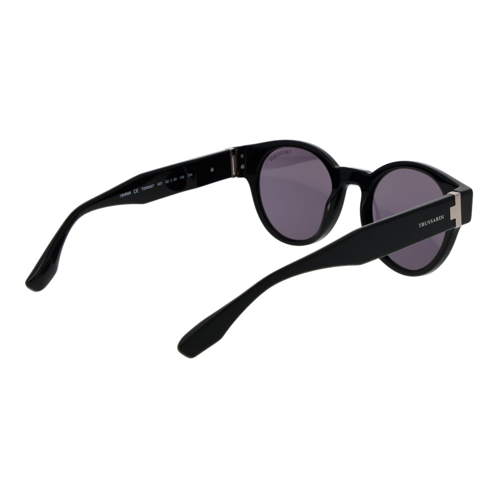 Trussardi Black Acetate Sunglasses - Image 3