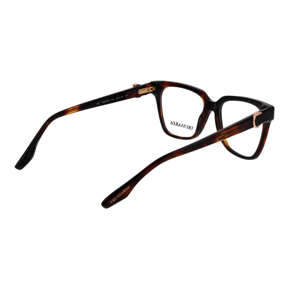 Trussardi Brown Acetate Glasses (Frames) - Image 3
