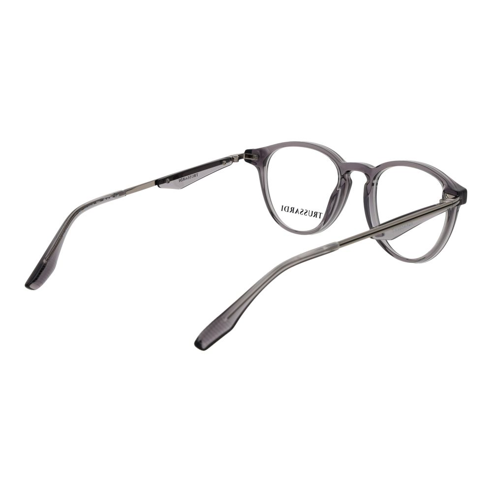 Trussardi Gray Acetate Glasses (Frames) - Image 3