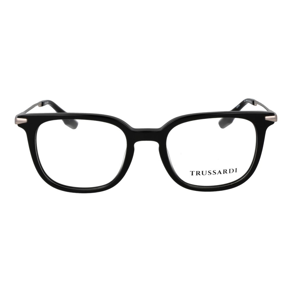 Trussardi Black Acetate Glasses (Frames) - Image 2