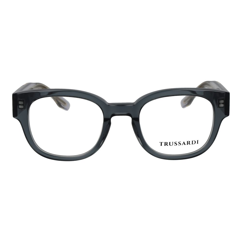 Trussardi Gray Acetate Glasses (Frames) - Image 2
