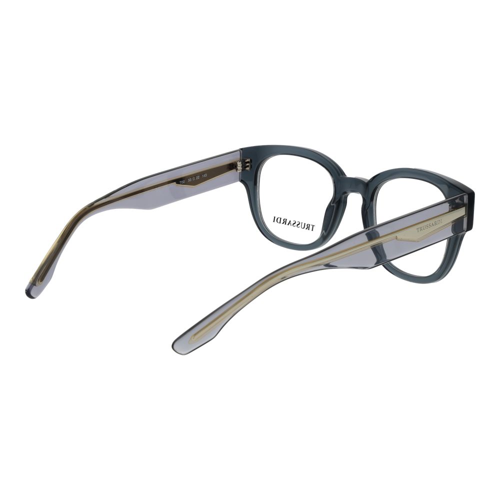 Trussardi Gray Acetate Glasses (Frames) - Image 3