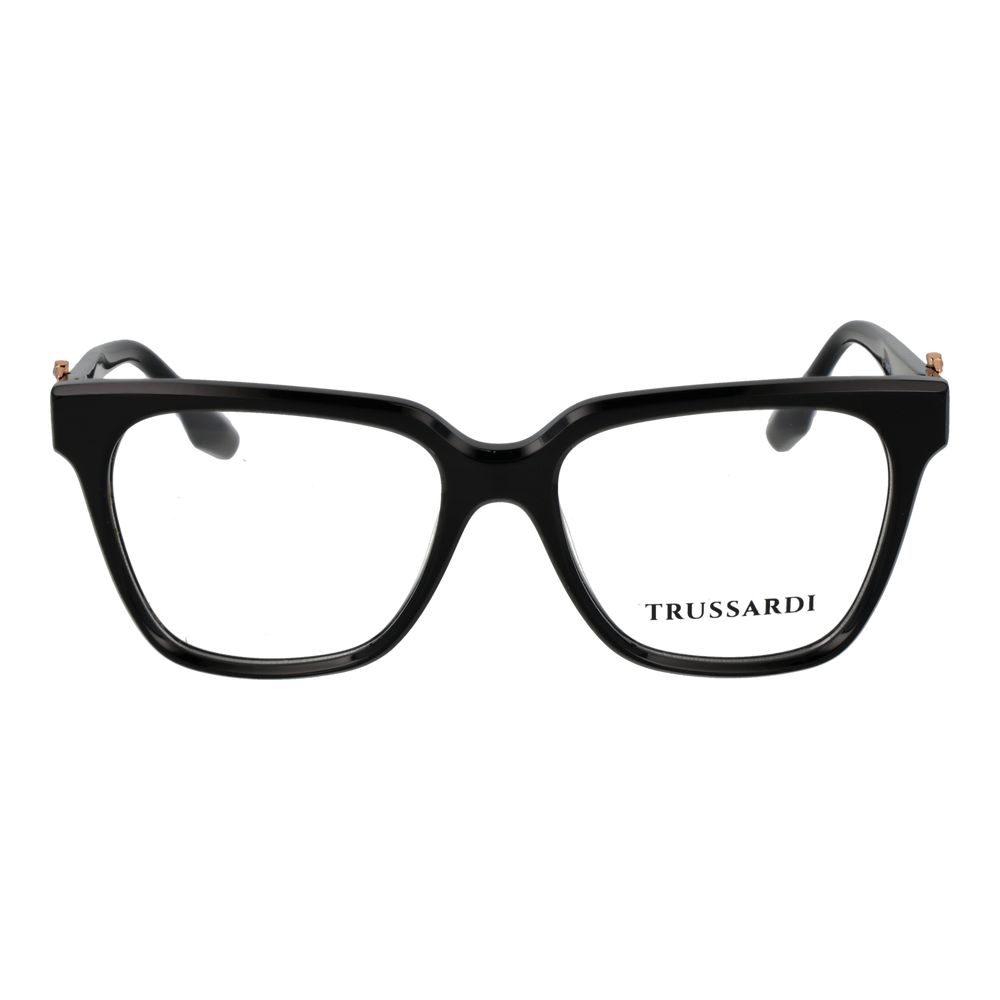 Trussardi Black Acetate Glasses (Frames) - Image 2