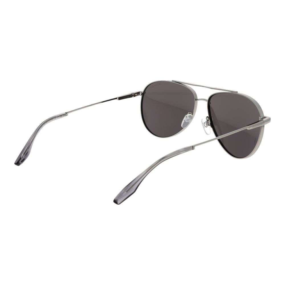 Trussardi Silver Stainless Steel Sunglasses - Image 3