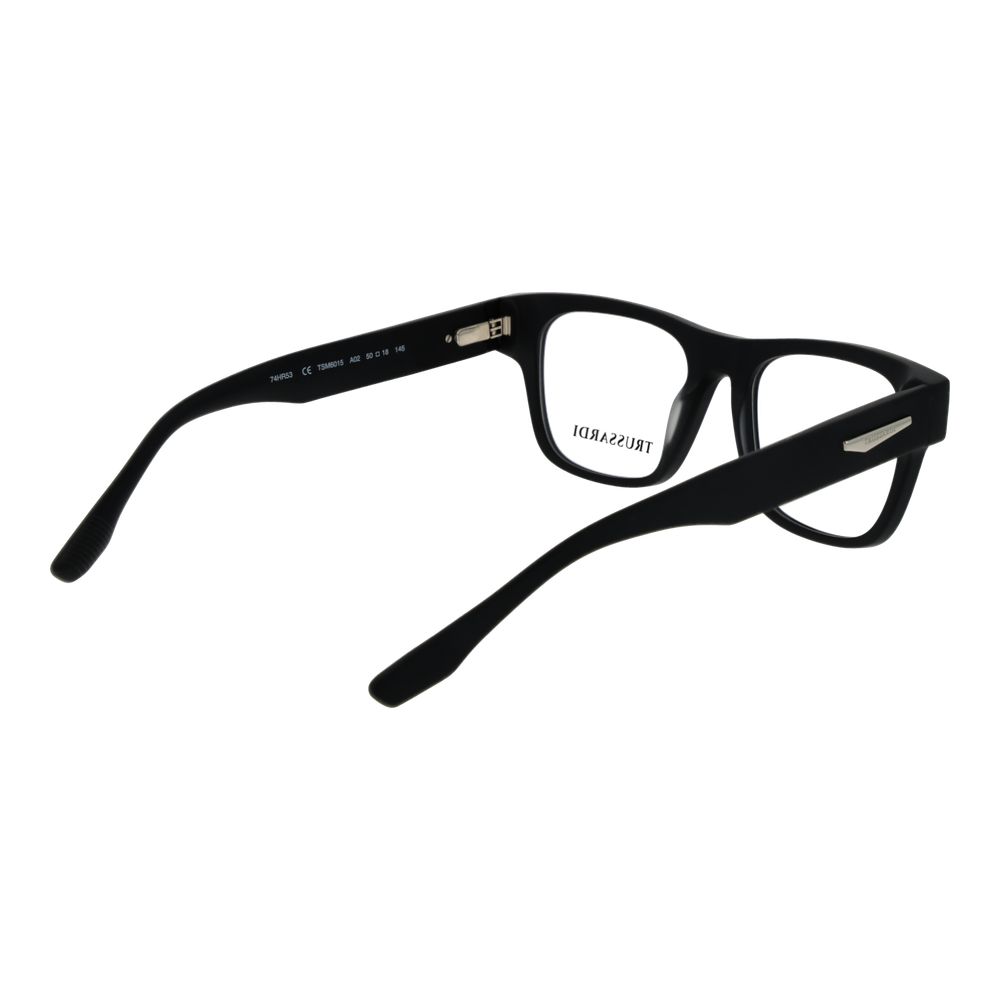 Trussardi Black Acetate Glasses (Frames) - Image 3
