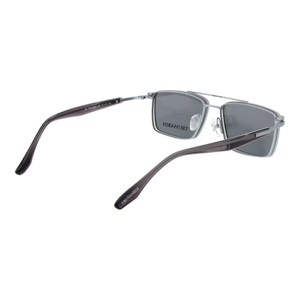 Trussardi Silver Titanium Glasses (Frames) - Image 6