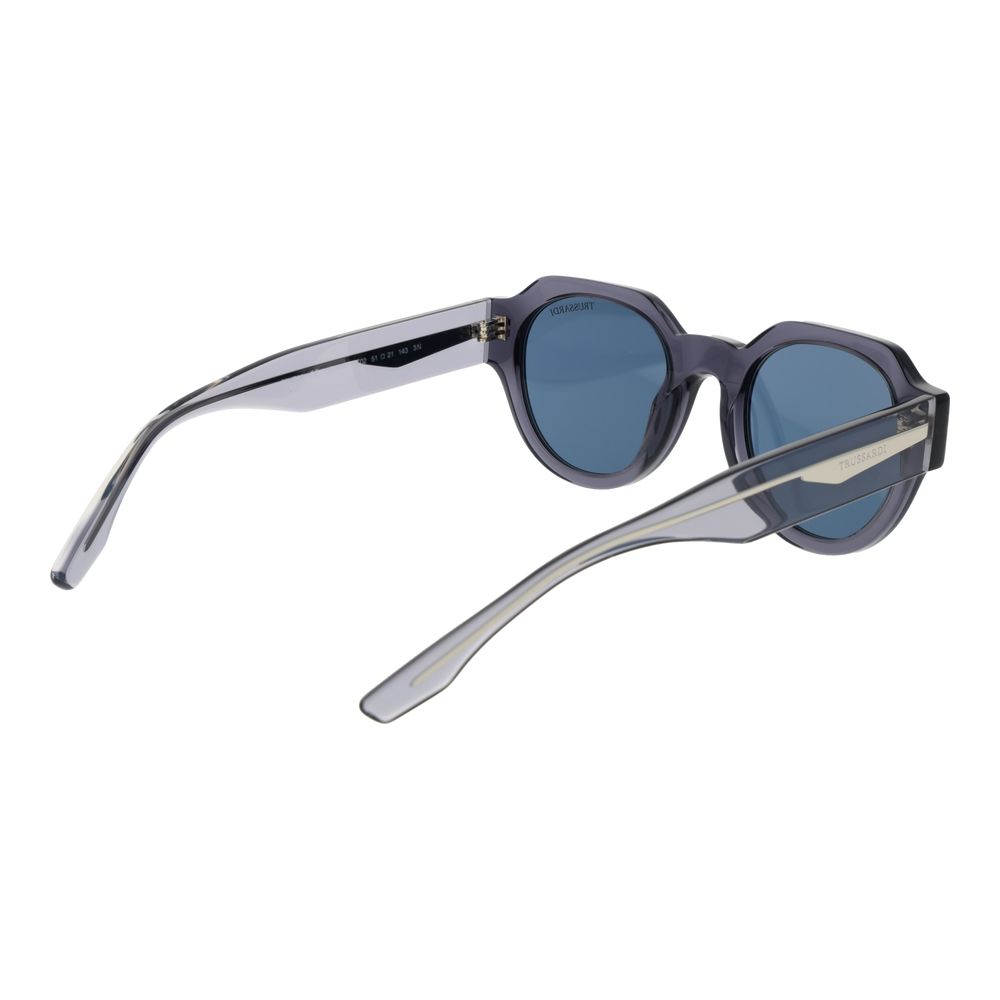 Trussardi Gray Acetate Sunglasses - Image 3