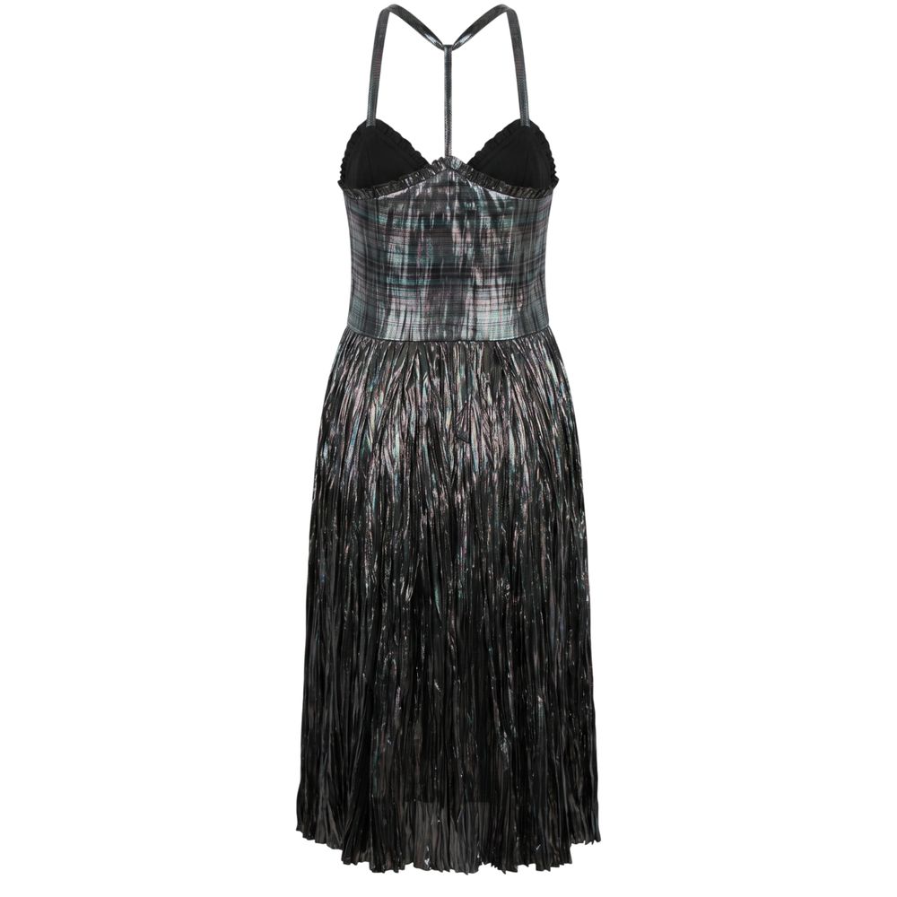 Trussardi Black Polyester Women Dress - Image 3