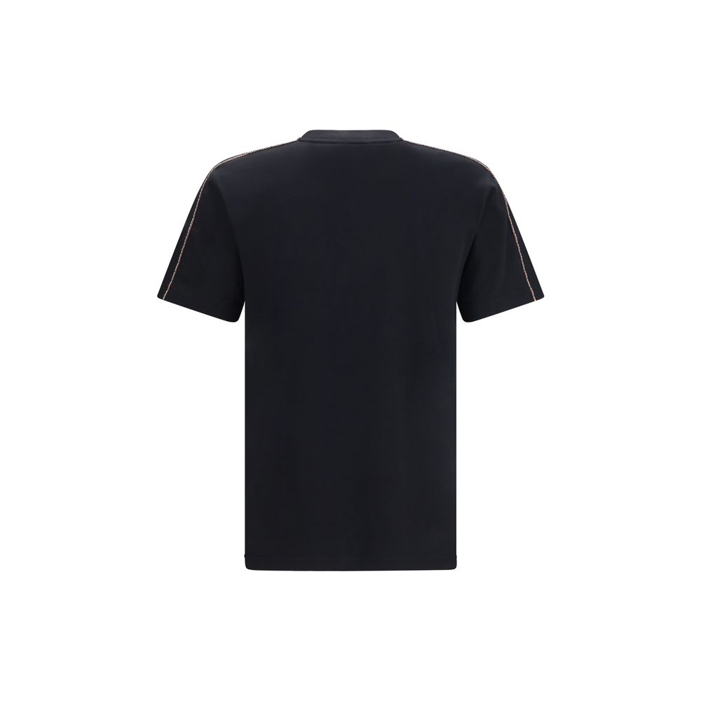 Burberry Black Cotton T-Shirt - Image 2
