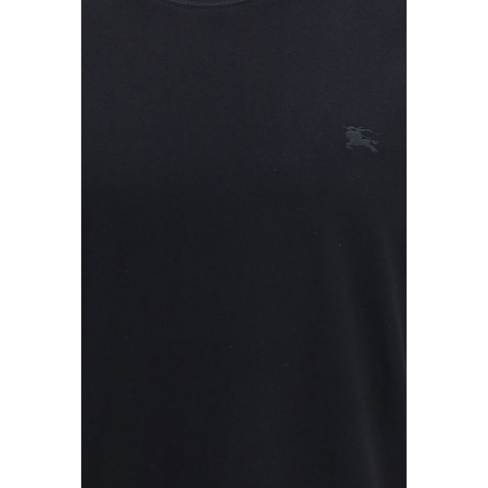 Burberry Black Cotton T-Shirt - Image 3