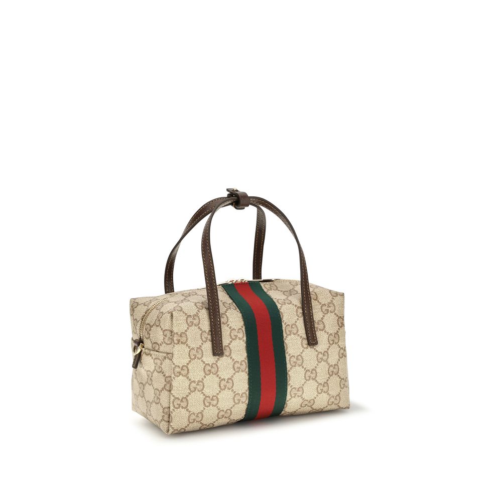 Gucci Beige Fabric Handbag - Image 3