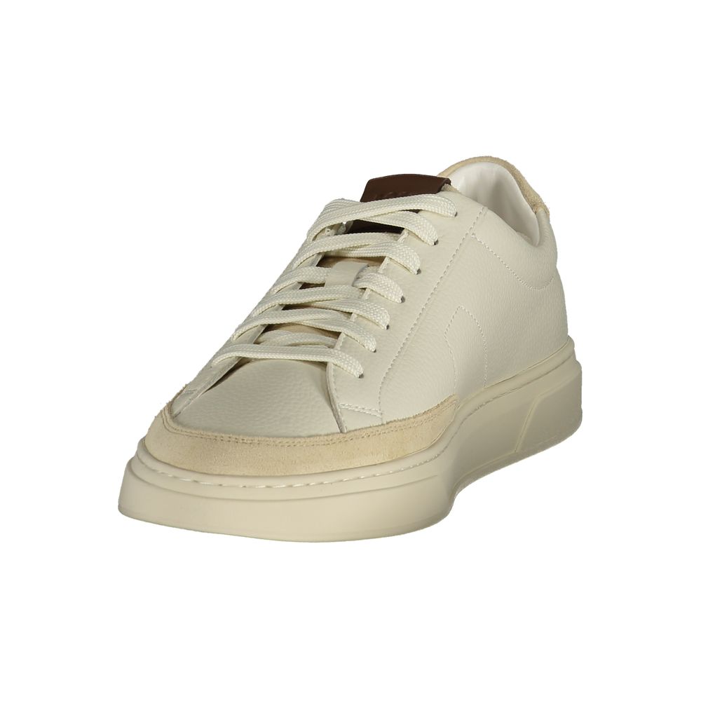 Hugo Boss Bianco Pelle Uomo Sneaker - Image 3