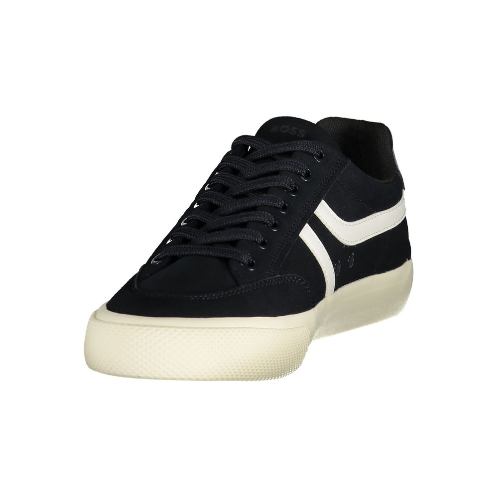 Hugo Boss Blue Polyurethane Men's Sneaker - Image 3