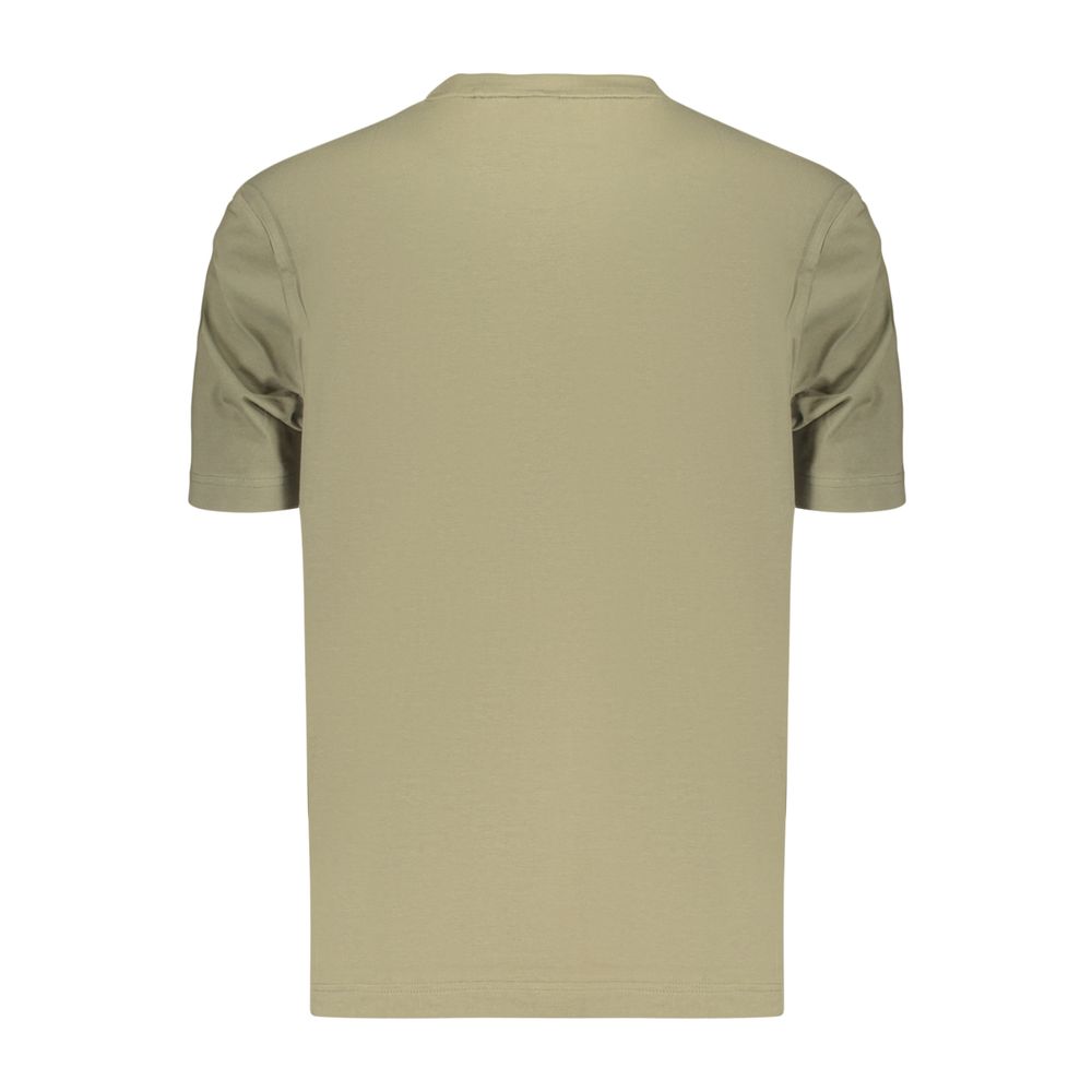 Hugo Boss Verde Cotton Men's T-Shirt - Image 2