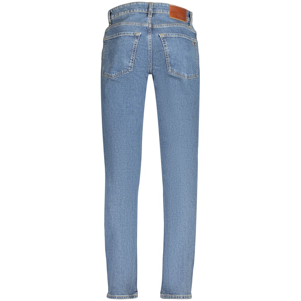 Hugo Boss Blue Cotton Men's Jeans - Image 2