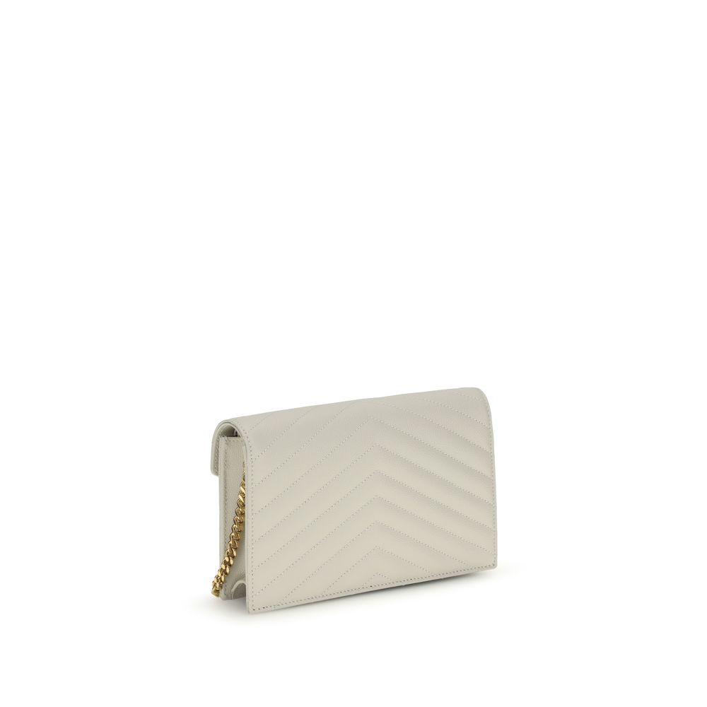 Saint Laurent Beige Calf Leather Bos Taurus Wallet - Image 3