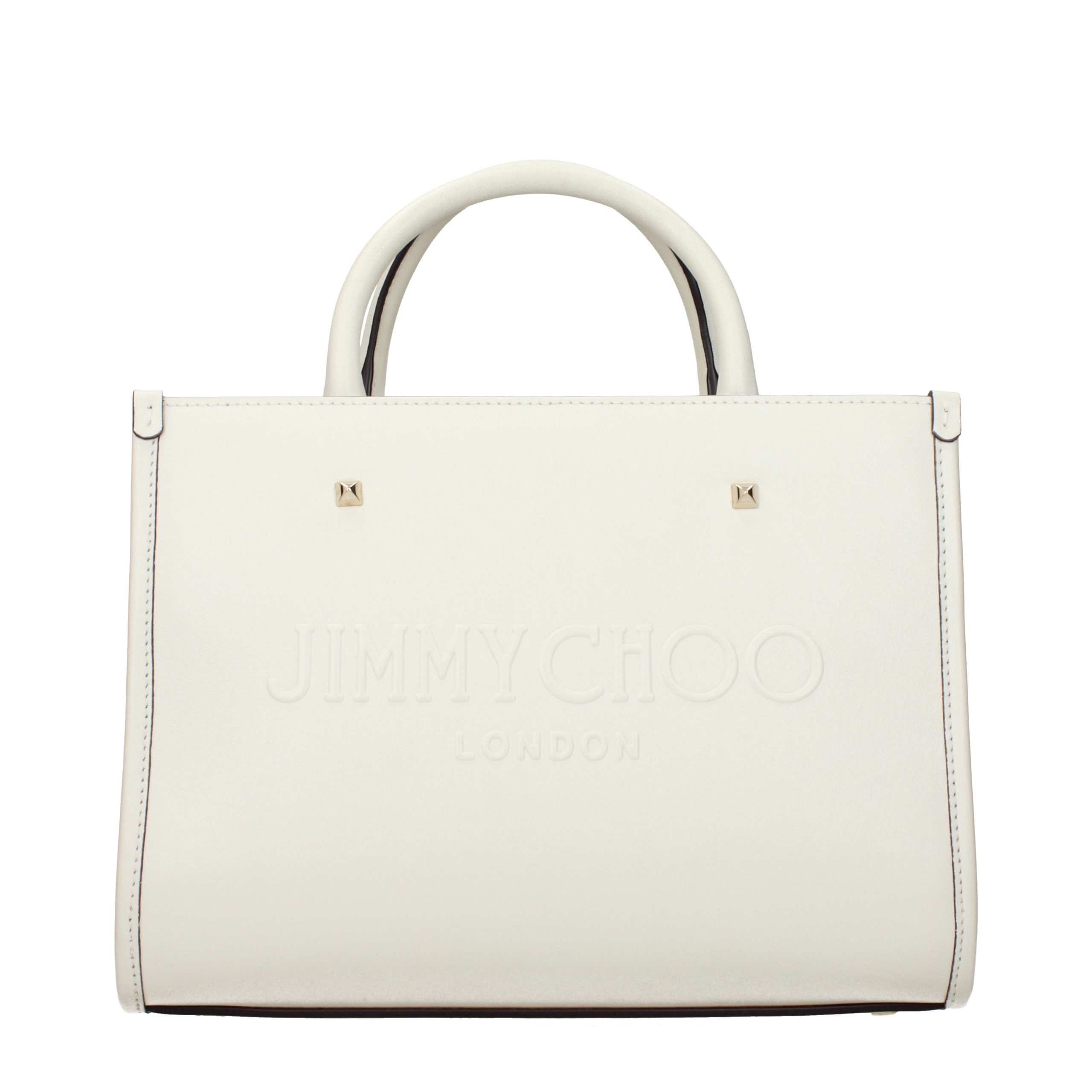 Jimmy Choo White Leather Handbag