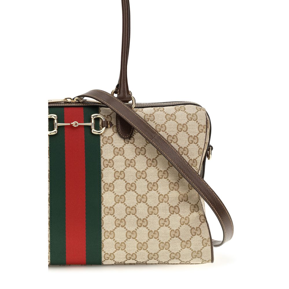 Gucci Beige Fabric Handbag - Image 4
