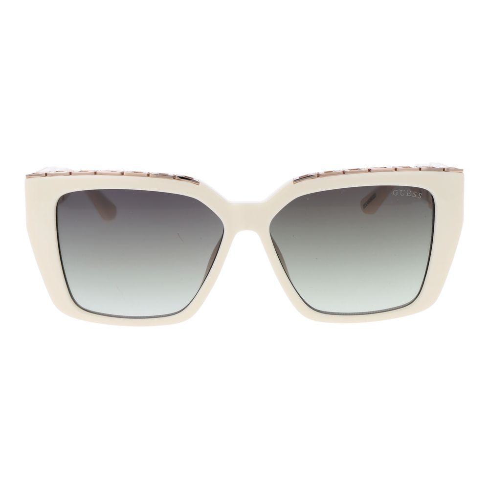 Guess White Plastic Sunglasses - Image 2