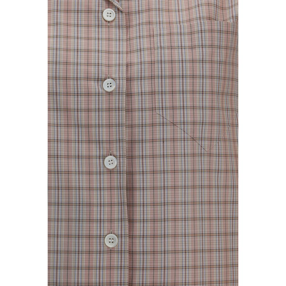 Prada Multicolor Cotton Shortsleeve Shirt - Image 3