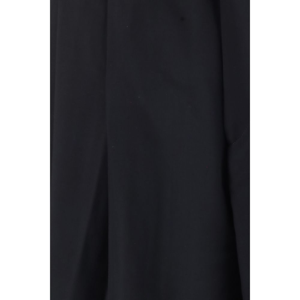 Giorgio Armani Blue Wool Oves Aries Dress Pants - Image 3