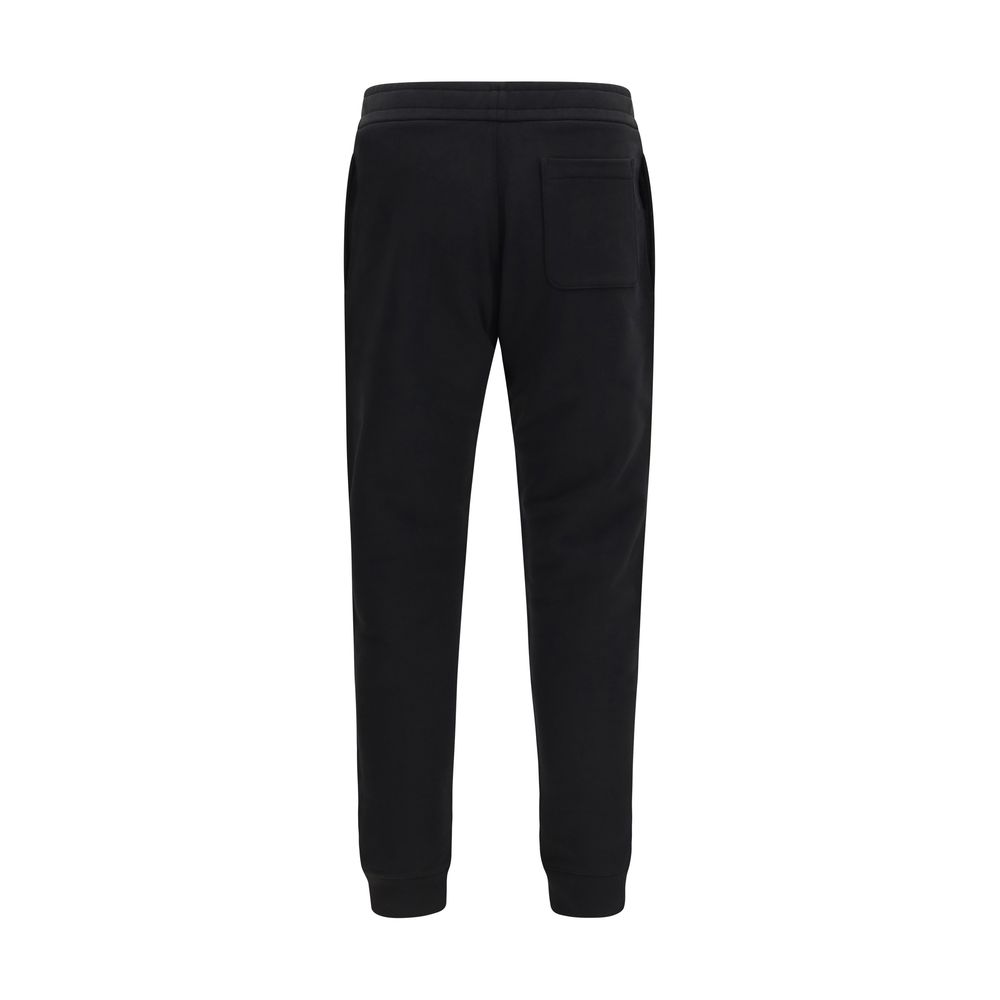 Moncler Black Cotton Athletic Pants - Image 2