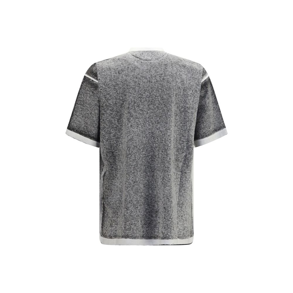 Balenciaga Gray Cotton T-Shirt - Image 2