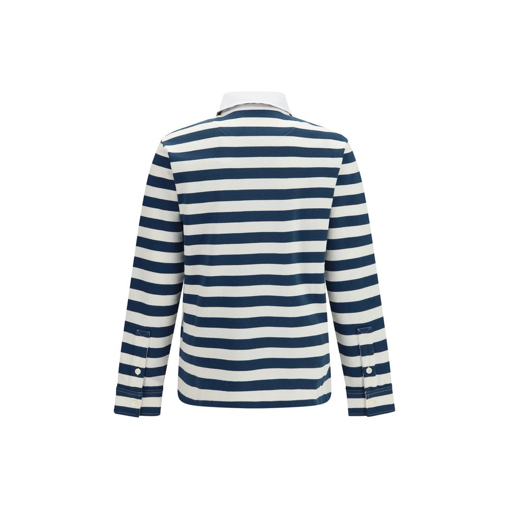 Burberry Multicolor Cotton Polo Shirt - Image 2