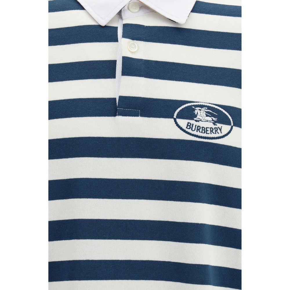 Burberry Multicolor Cotton Polo Shirt - Image 3