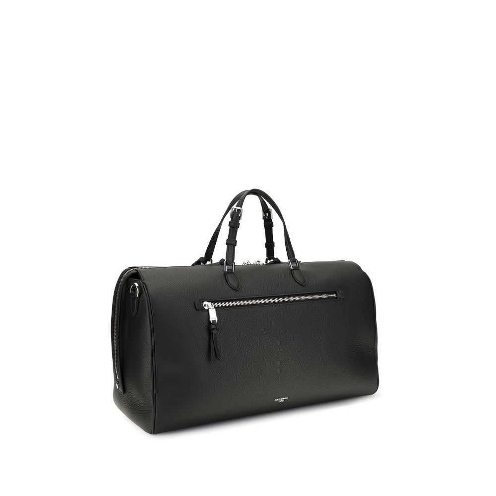 Dolce & Gabbana Black Calf Leather Bos Taurus Luggage And Travel - Image 3