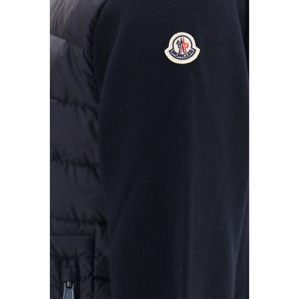 Moncler Blue Goose Down Full-Length Jacket - Image 3