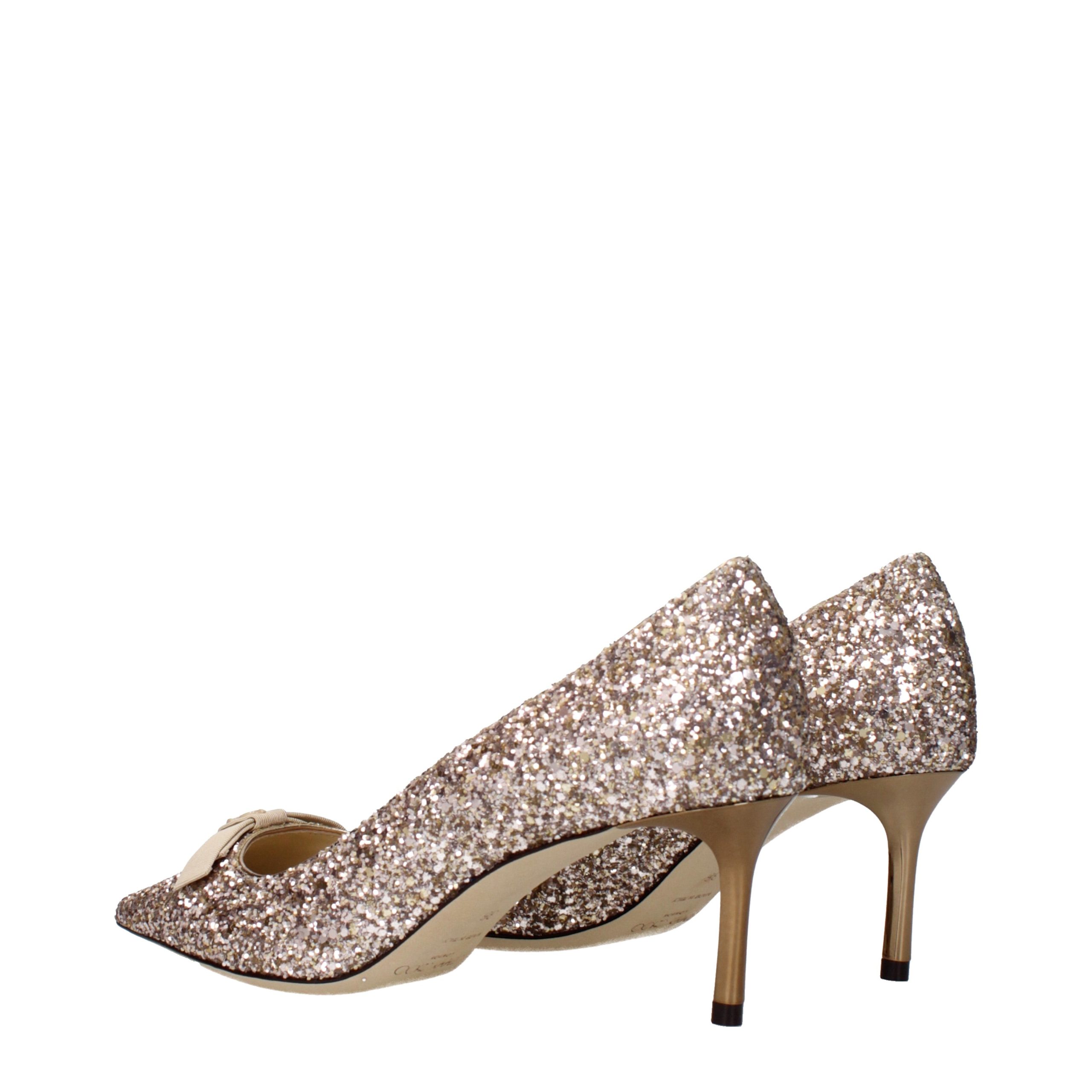 Jimmy Choo Pink Plastic Mid Heel Pumps - Image 4