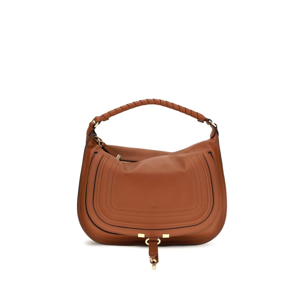 ChloƩ Brown Calf Leather Bos Taurus Shoulder Bag