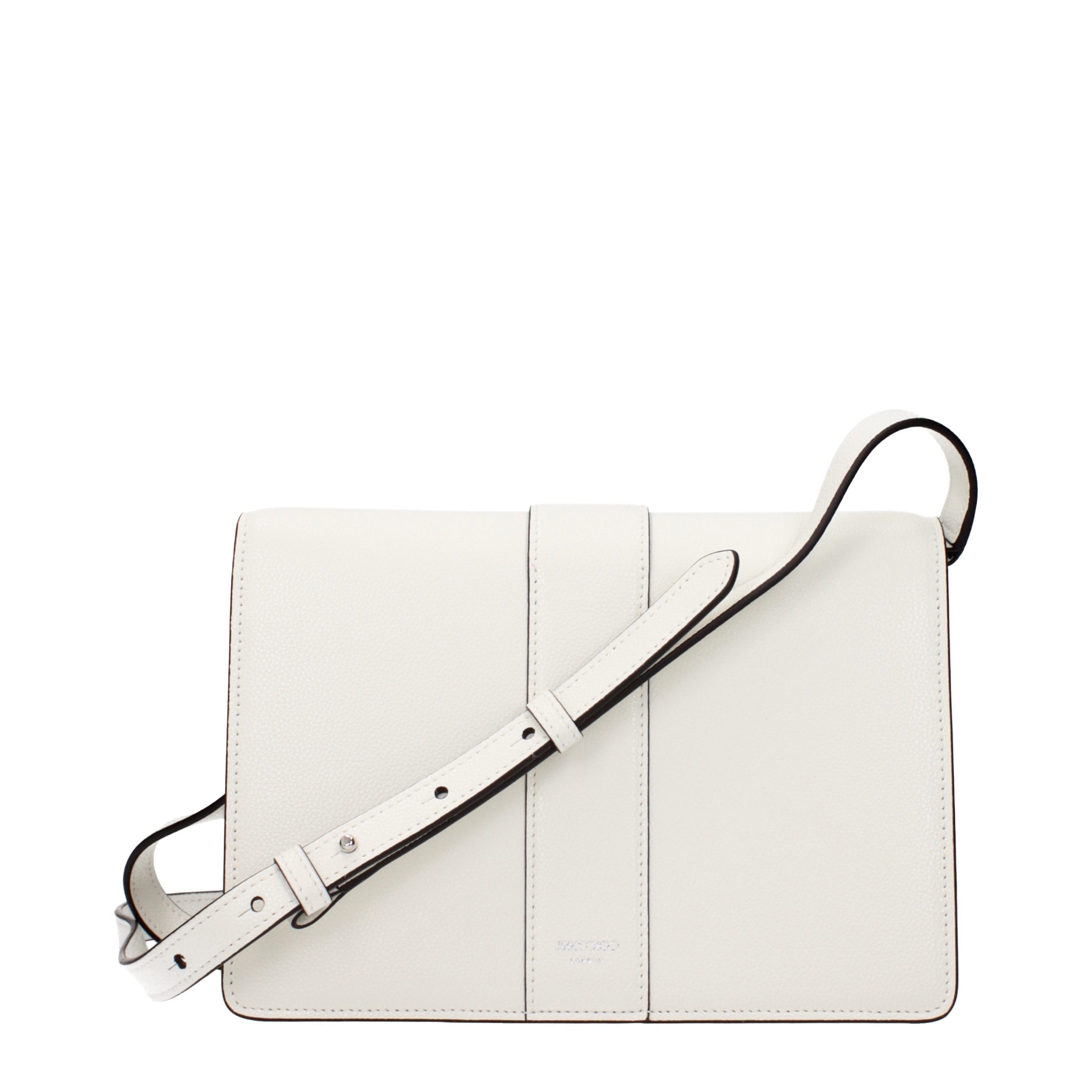 Jimmy Choo White Leather Crossbody Bag - Image 3