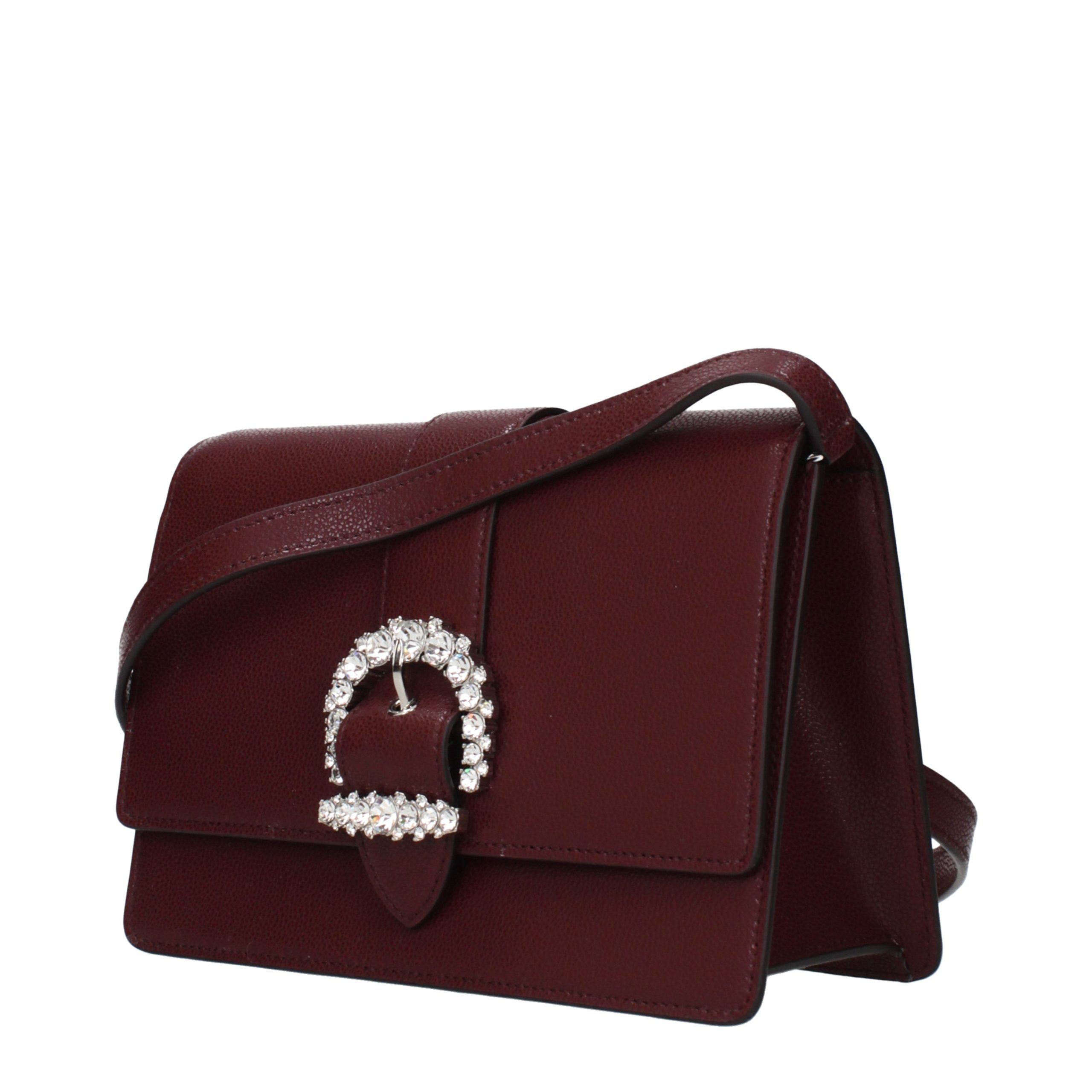 Jimmy Choo Red Leather Crossbody Bag - Image 2