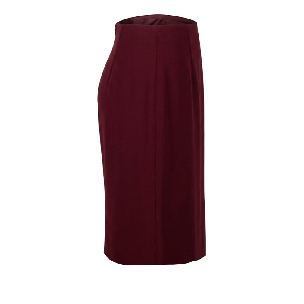 Trussardi Red Acetate Women Skirt - Image 2