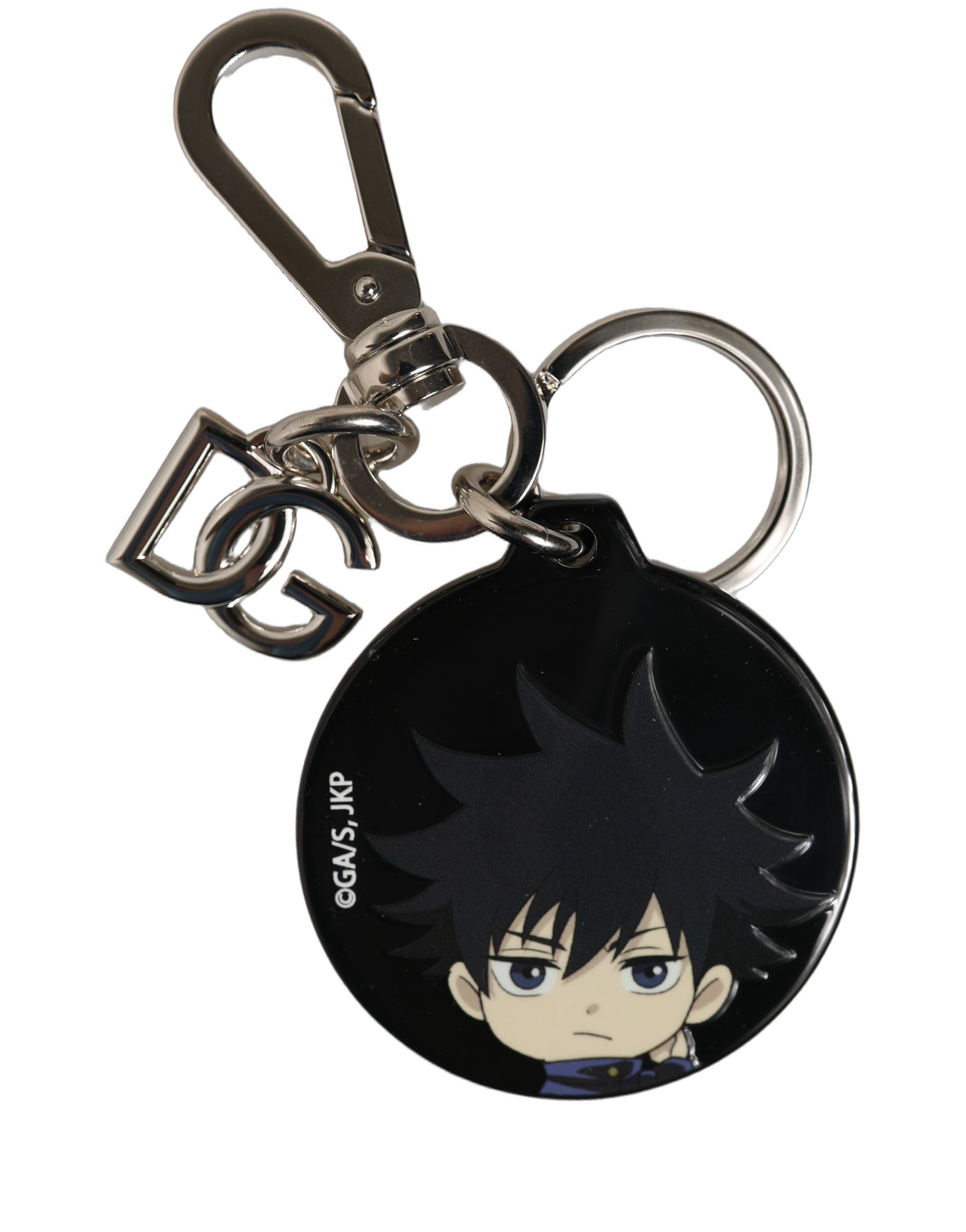 Dolce & Gabbana Black Fushiguro Megumi Charm Metal Keychain Keyring - Image 3