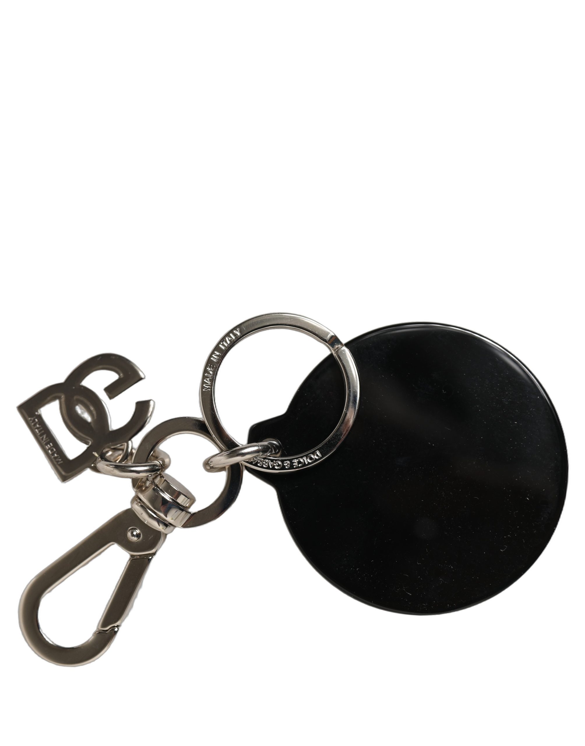 Dolce & Gabbana Black Kaisen Toge Inumaki Charm Metal Keychain Keyring - Image 4