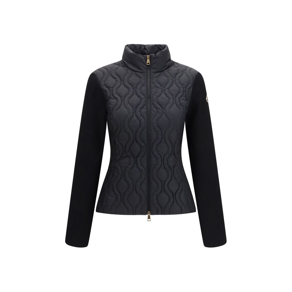 Moncler Black Cotton Shell Jacket
