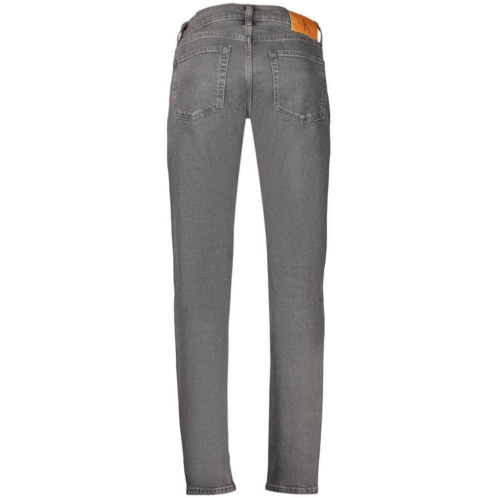 Calvin Klein Black Cotton Men's Jeans - Image 2