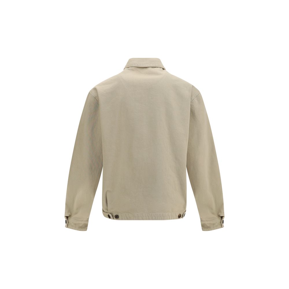 Prada Beige Cotton Denim Jacket - Image 2