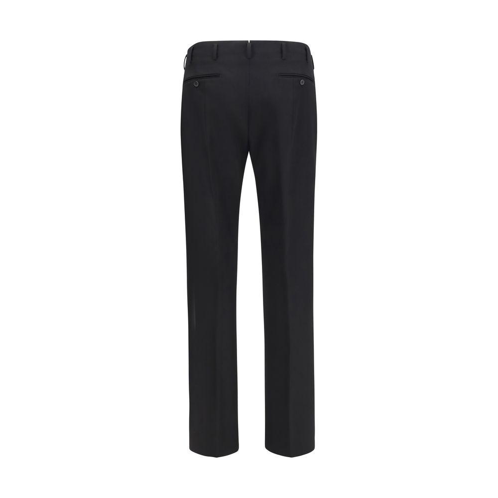 Prada Black Wool Oves Aries Dress Pants - Image 2
